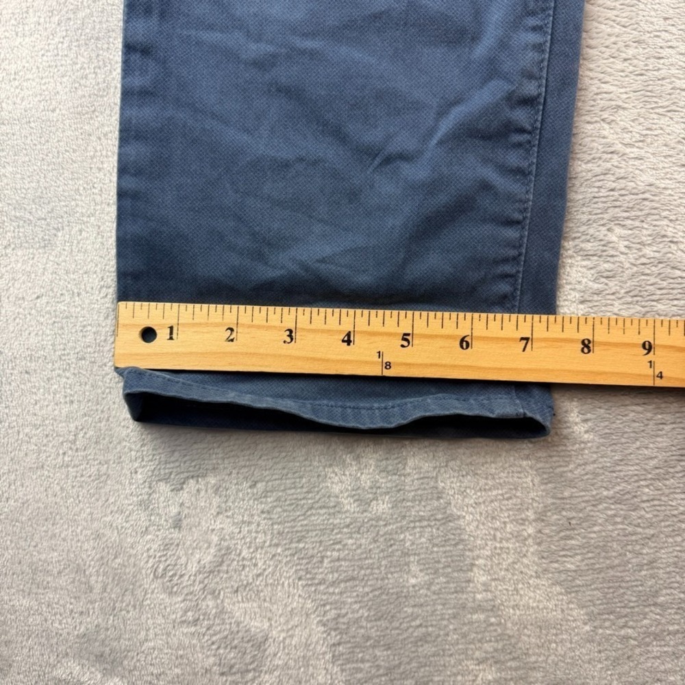 AG Adriano Goldschmied Pants Mens 34x32 Blue Everett Slim Straight Twill - Picture 13 of 14